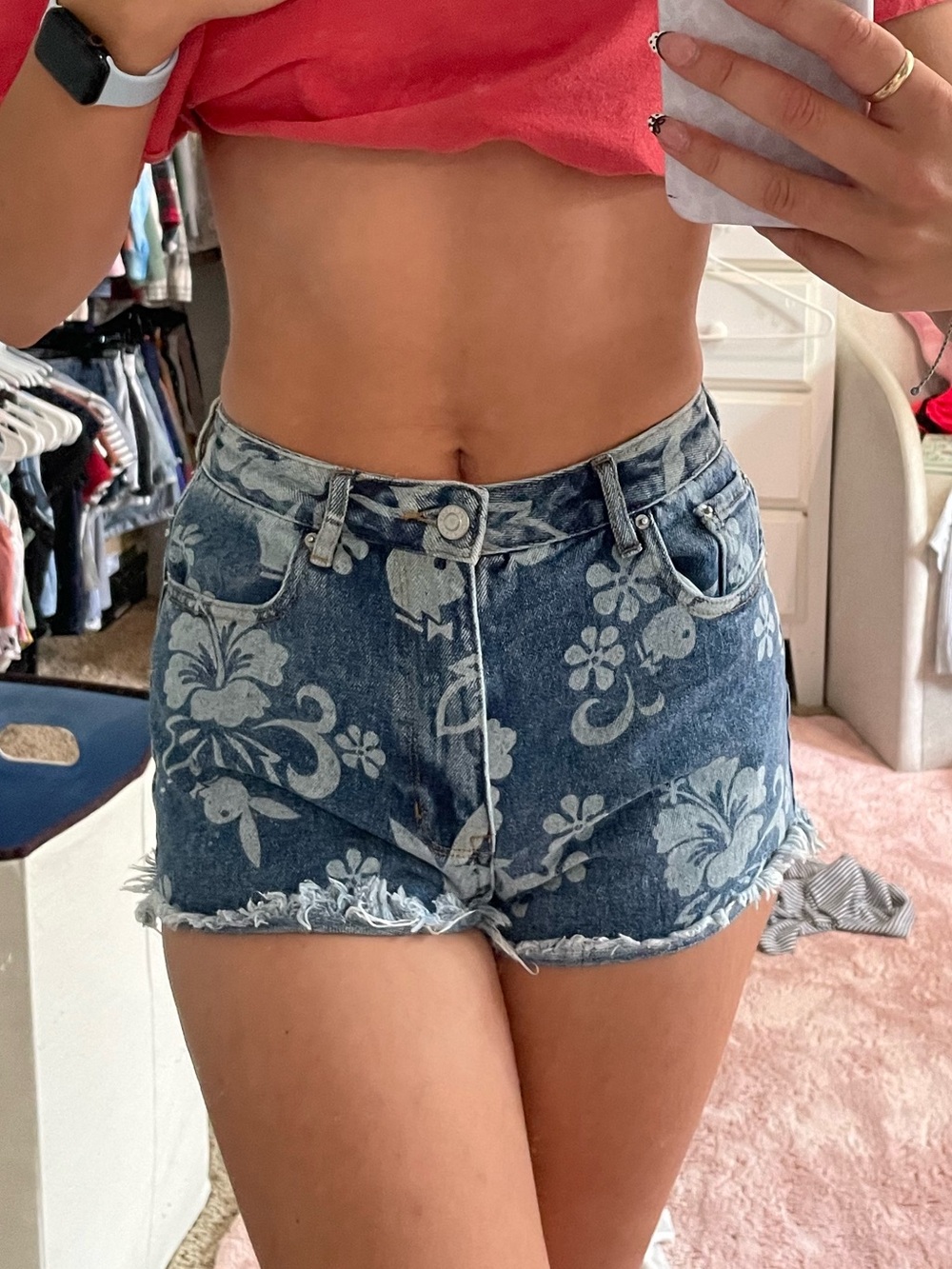 PLAYBOY denim shorts